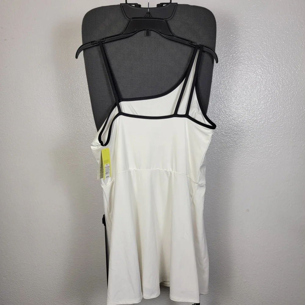 All In Motion Asymmetrical Active Dress Womens White Moisture-Wicking UPF 50+ XL